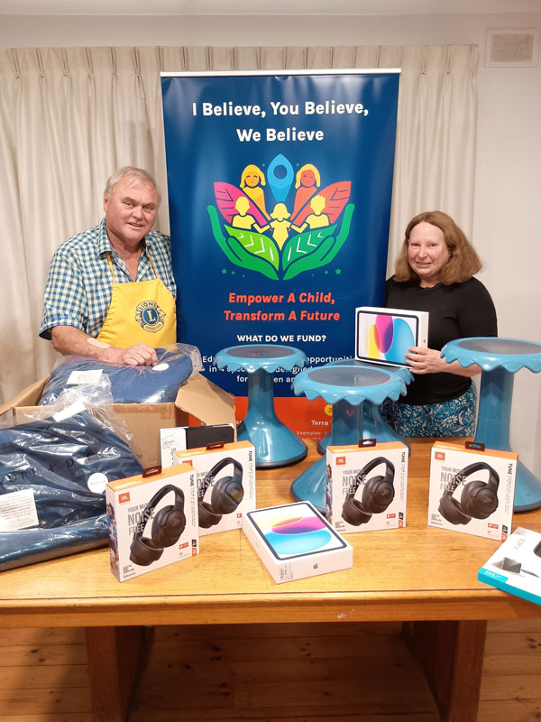 Michael Sincock - I Believe, You Believe, We Believe - Supporting Belief, Building Futures with Richmond Lions Club