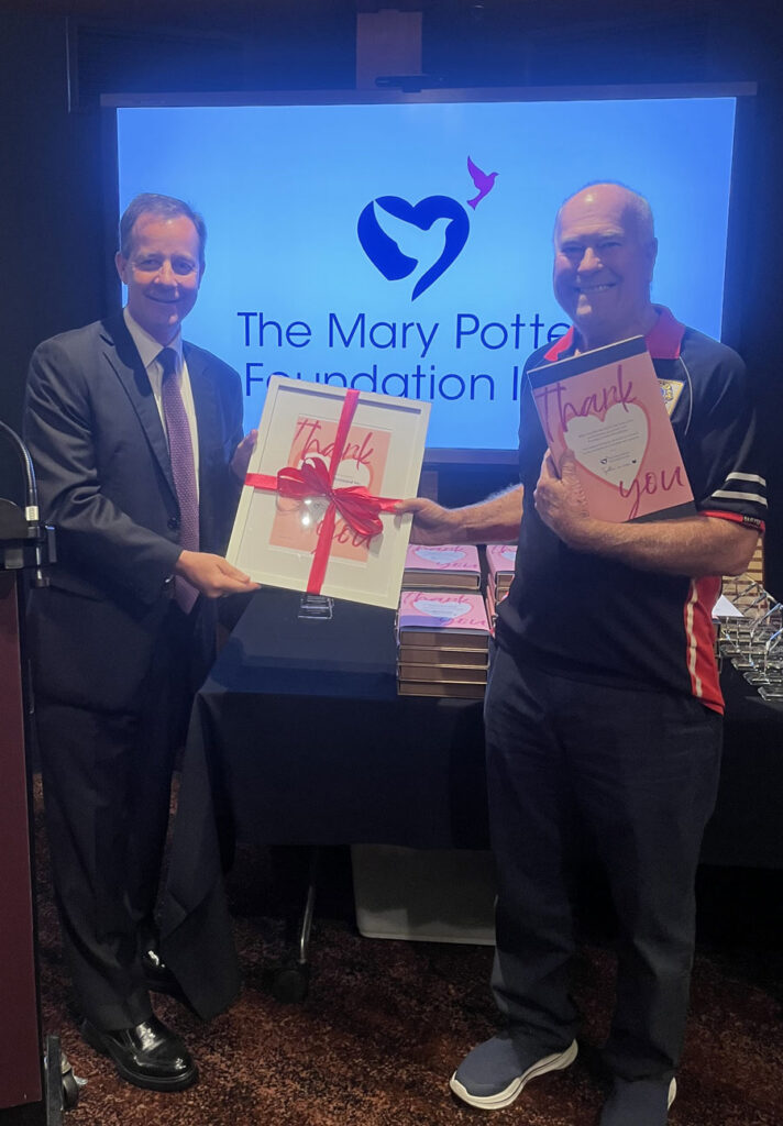 Honorary Life Membership with The Mary Potter Foundation